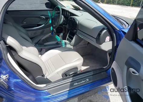 2003 Porsche Boxster S z USA, uszkodzony, nr VIN WP0CB29823U662963